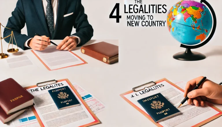 The 4 Legalities of Moving to a New Country