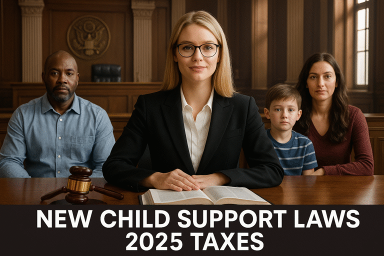 new child support laws 2025 taxes
