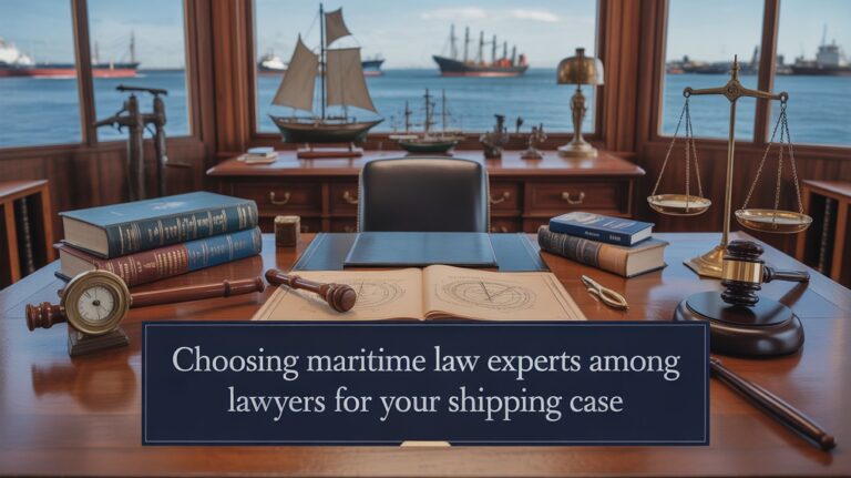 Choosing Maritime Law Experts Among Lawyers for Your Shipping Case