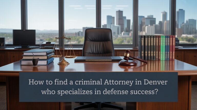How to Find a Criminal Attorney in Denver Who Specializes in Defense Success?