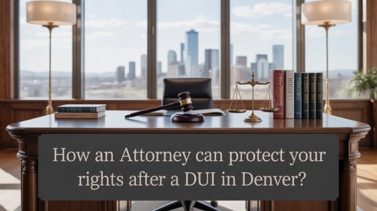 How an Attorney Can Protect Your Rights After a DUI in Denver