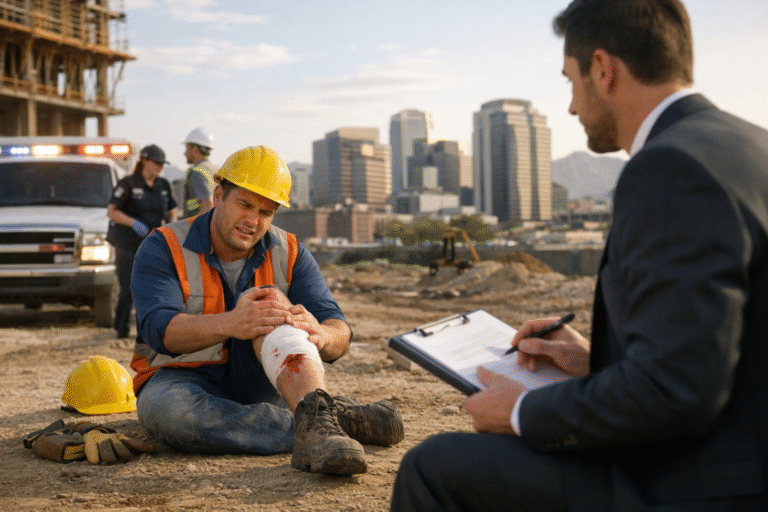 Injured on the Job in Phoenix? Here’s When to Contact a Lawyer Injured on the Job in Phoenix Here’s When to Contact a Lawyer