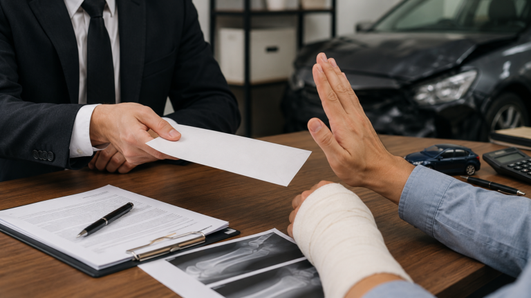 Why You Should Never Accept The First Insurance Settlement Offer